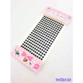 Gyöngy matrica öntapadós - Fekete