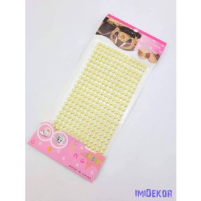 Gyöngy matrica öntapadós - Krém