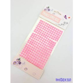 Gyöngy matrica öntapadós - Rózsaszín