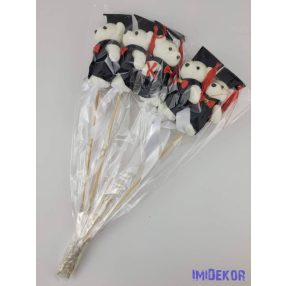 Ballagó maci figura 12 cm