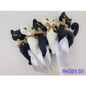 Masnis cica plüss betűző