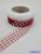 Hálós szalag 4,5cm x 10m - Fehér-Piros