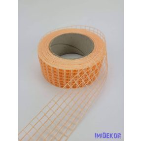 Hálós szalag 4,5cm x 10m - Barack