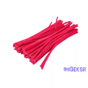 Zsenília drót SHL 30cm 100db/csomag - Sötétmagenta