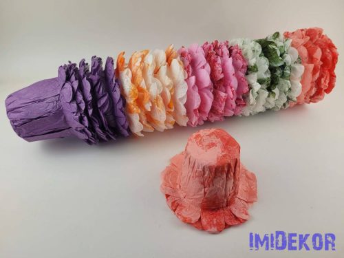 Cserépcsomagoló kalap - Magas 14 cm - Vegyes