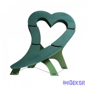   Oasis Bioline mini swing ferdített csúcsú szív kitámasztós 80x60x5,5cm