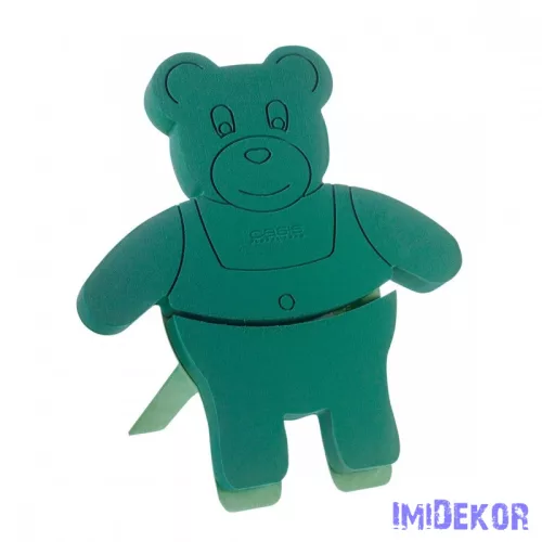 OASIS BIOLINE Teddy bear - Kitámasztós maci tűzőhab alap 48,5 x 42 x 5 cm
