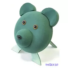   OASIS BIOLINE Teddy Face - Kitámasztós maci fej tűzőhab forma 30x23x12cm