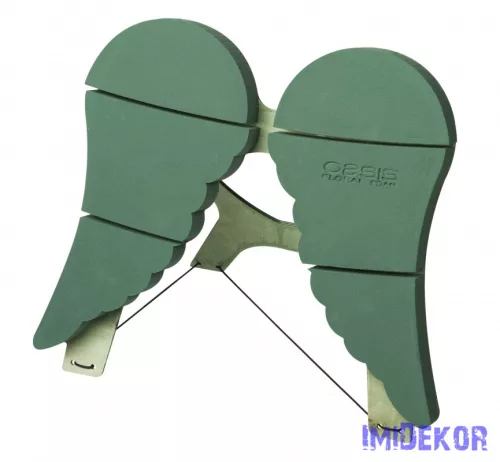 OASIS BIOLINE Standing Wings - Kitámasztós angyalszárny tűzőhab alap 57x48x5cm