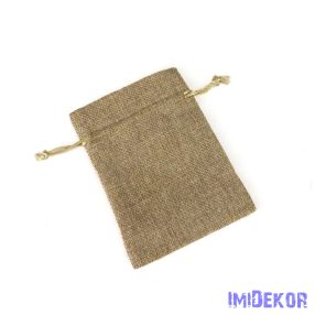 Zsákvászon tasak 10*14cm