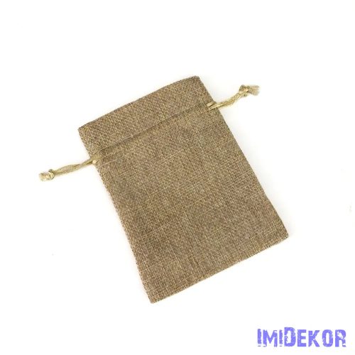 Zsákvászon tasak 10*14cm