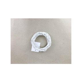 Vessző koszorú kopogtató alap 10 cm fehér