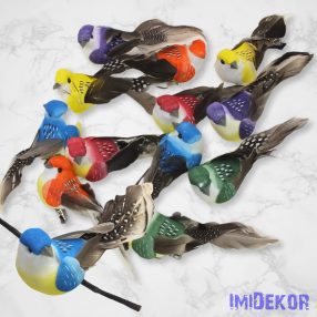 Színes madarak 12db/doboz