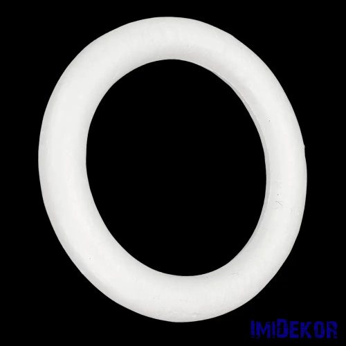 Polisztirol koszorú 24cm