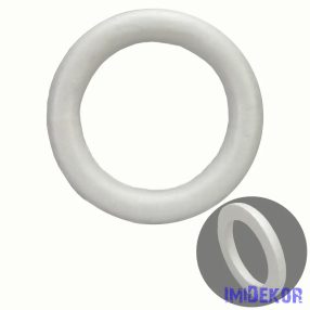 Polisztirol félkoszorú 25cm