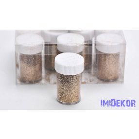 Csillámpor tégelyben 30ml - Bronz