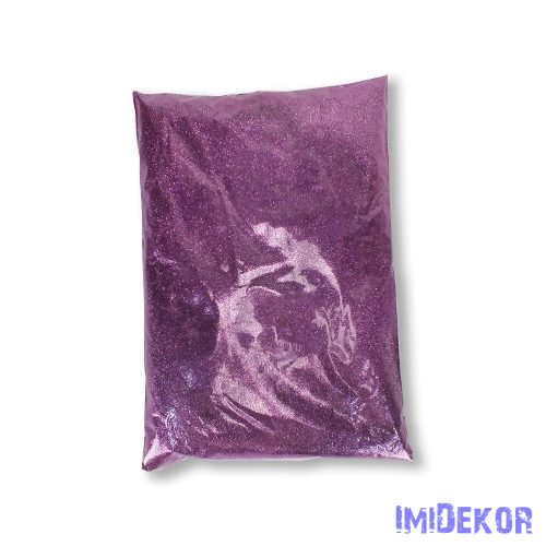 Csillámpor 1kg - Világos lila
