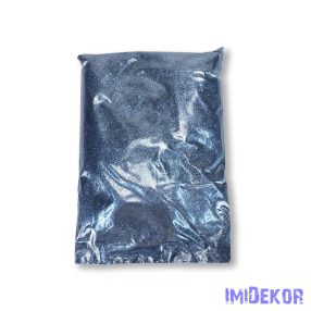 Csillámpor 1kg - Acélkék