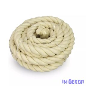 Natúr pamut kötél 1kg D20mm 5m