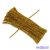 Csillogó zsenília drót - arany 100db/cs