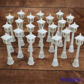 Kandeláber műanyag fehér