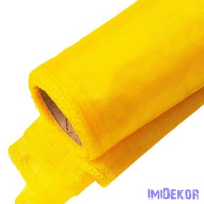 Organza szegett 12cm x 8,2m - Citromsárga