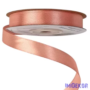 Szatén szalag 12 mm x 22.86 m - Púder Bézs