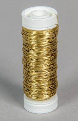 Dekor drót 0,3mmx50m 30g - Arany