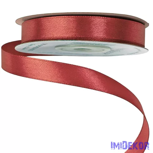 Szatén szalag 12 mm x 22.86 m - Bronz Rozé