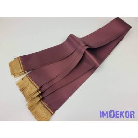 Színes sírcsokor szalag 7cm x 200cm 10db/csomag - Bordó