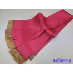   Színes sírcsokor szalag 9cm x 200cm 10db/csomag - Sötét Rózsaszín