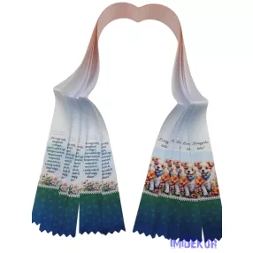   Ballagási szalag 4 cm óvodás - "Őrangyalra leltél" kiskutyás