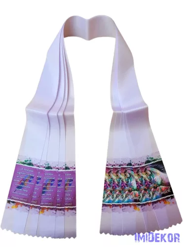 Ballagási szalag 6 cm - Unikornis