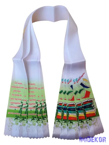 Ballagási szalag 6 cm - Könyv