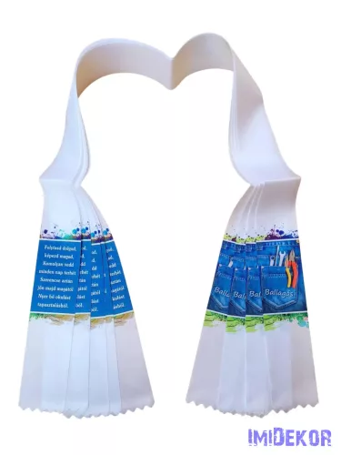 Ballagási szalag 6 cm - Mester