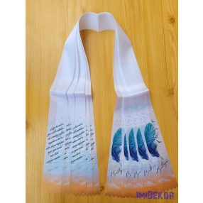 Ballagási szalag 6 cm - Ég-toll-madár