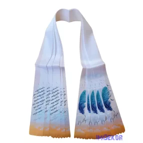 Ballagási szalag 6 cm - Ég-toll-madár