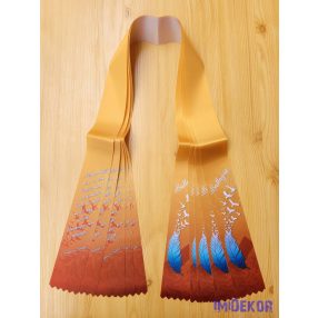 Ballagási szalag 6 cm - Toll-madár