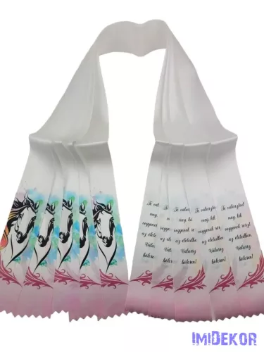 Ballagási szalag 6 cm - Paci fej