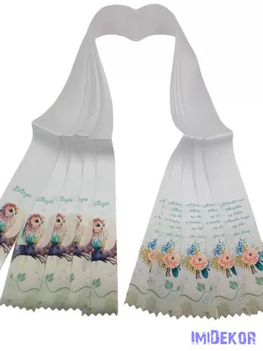 Ballagási szalag 6 cm - Bölcs Bagoly