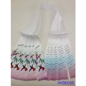 Ballagási szalag 6 cm - Kolibris