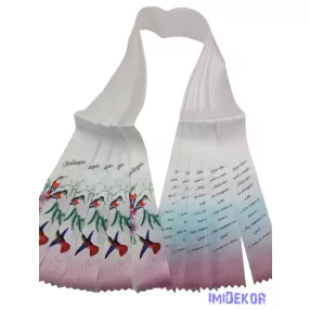 Ballagási szalag 6 cm - Kolibris