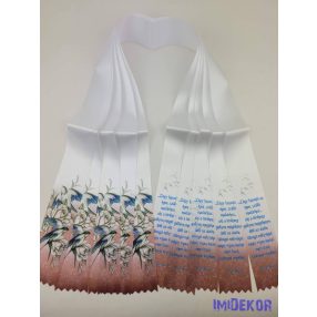 Ballagási szalag 6 cm - Fecskés