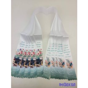 Ballagási szalag 6 cm - Komoly