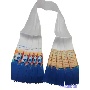 Ballagási szalag 6 cm - Focilabdás