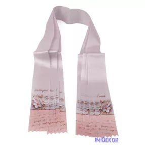 Ballagási szalag 6 cm - Virágos Ballagási Emlék