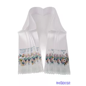 Ballagási szalag 6 cm - Szív