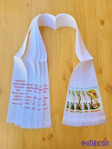 Ballagási szalag 7 cm - Kunfalvy-kalap