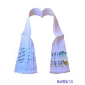 Ballagási szalag 7 cm - Csokor