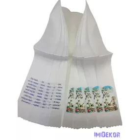 Ballagási szalag 7 cm - Tarisznyás